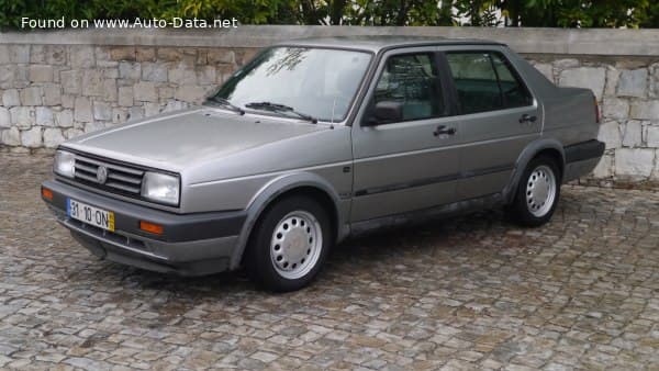 1989 Volkswagen Jetta II (facelift 1987) 1.6 TD (60 Hp)